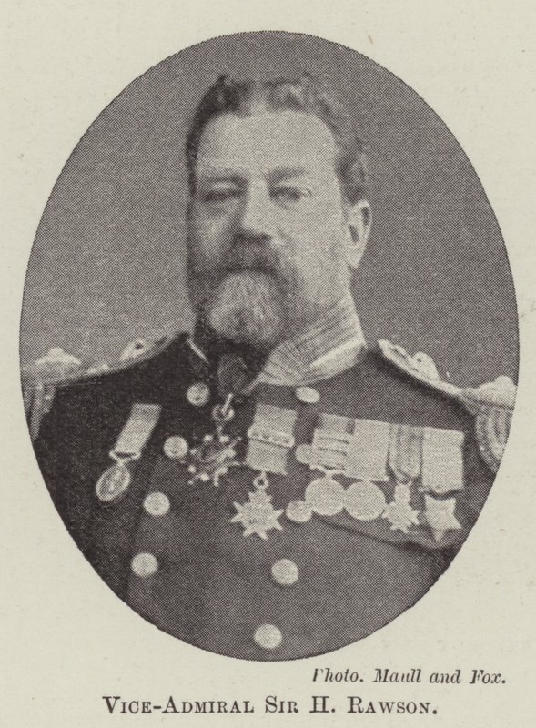 Vizeadmiral Sir H Rawson von English Photographer