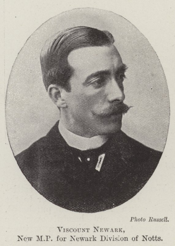 Viscount Newark, neuer Abgeordneter für die Newark-Division von Notts von English Photographer