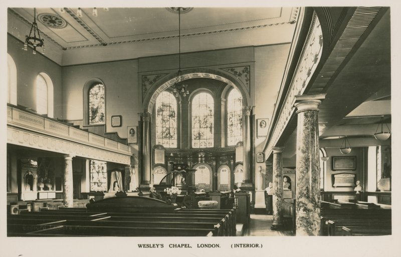 Wesleys Kapelle, London von English Photographer