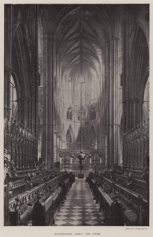 Westminster Abbey, der Chor von English Photographer