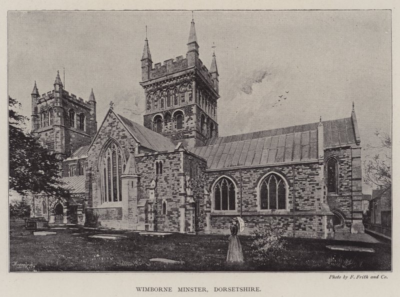 Wimborne Minster, Dorsetshire von English Photographer