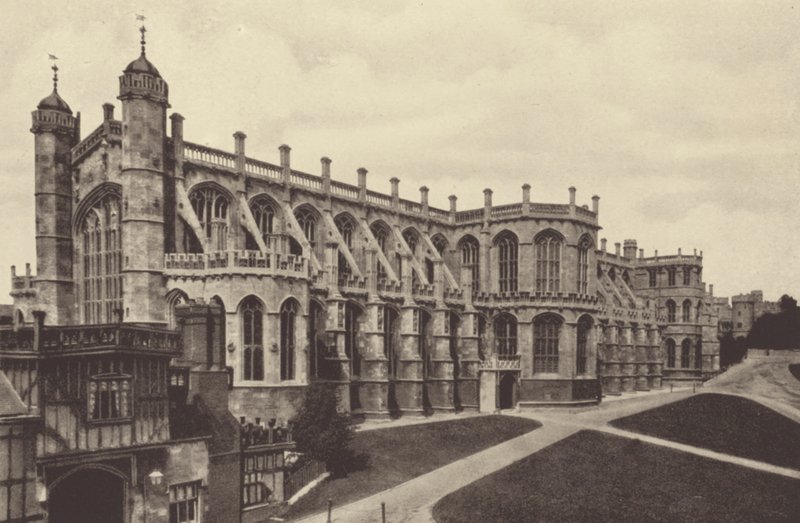Windsor Castle, Außenansicht der St. George