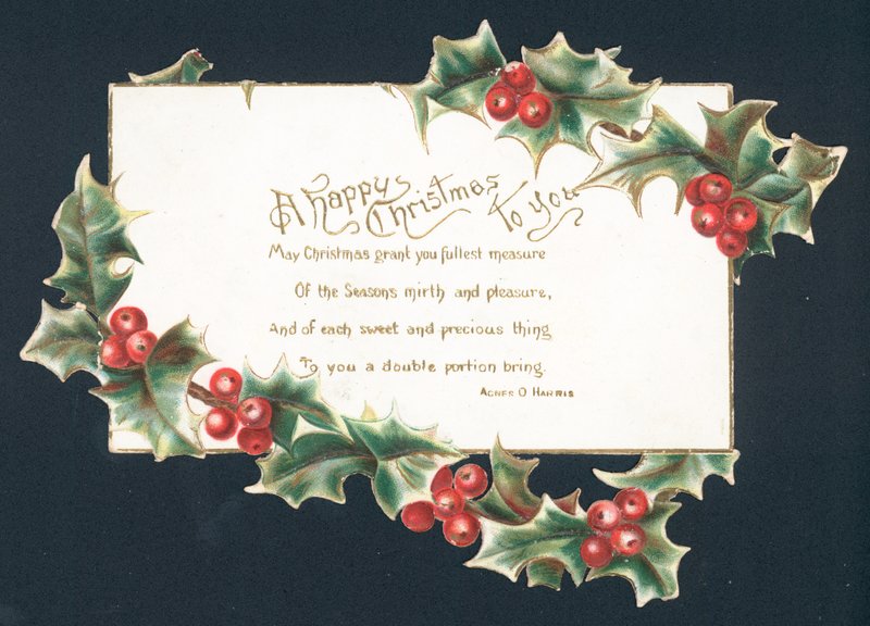 Fröhliche Weihnachten für dich - Weihnachtskarte von English School