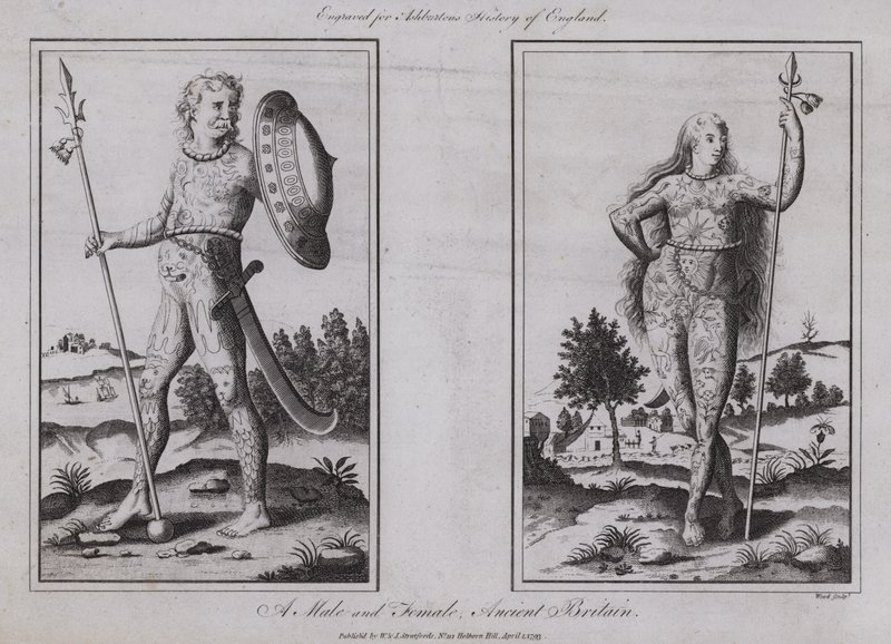 Ein Mann und eine Frau, Antikes Britannien von English School