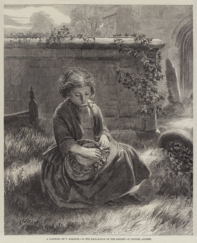 Ein Gemälde von T. Roberts (Gravur) von English School