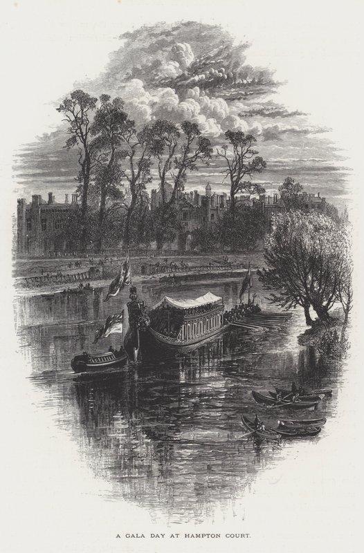 Ein Festtag in Hampton Court, Richmond upon Thames von English School