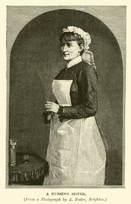Eine Krankenschwester von English School