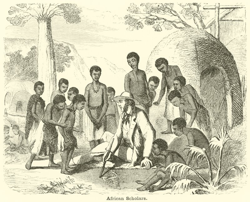 Afrikanische Gelehrte von English School