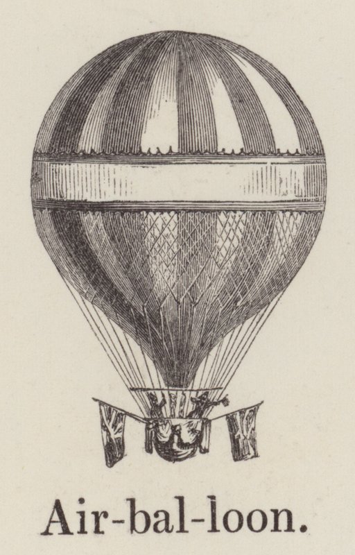 Heißluftballon von English School