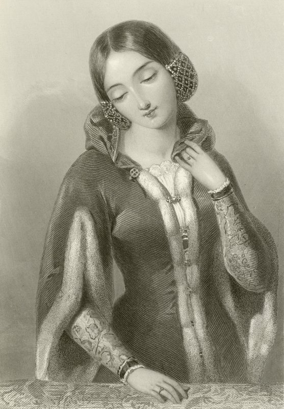 Anne von Böhmen, Königin von König Richard II. von English School