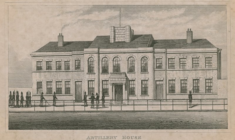 Artilleriehaus, London von English School