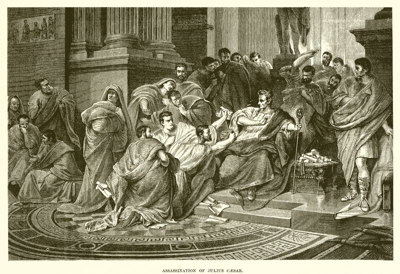 Ermordung von Julius Caesar von English School