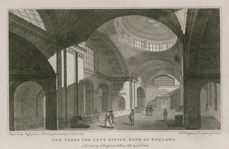 Bank of England, Sir John Soanes Rotunde von English School