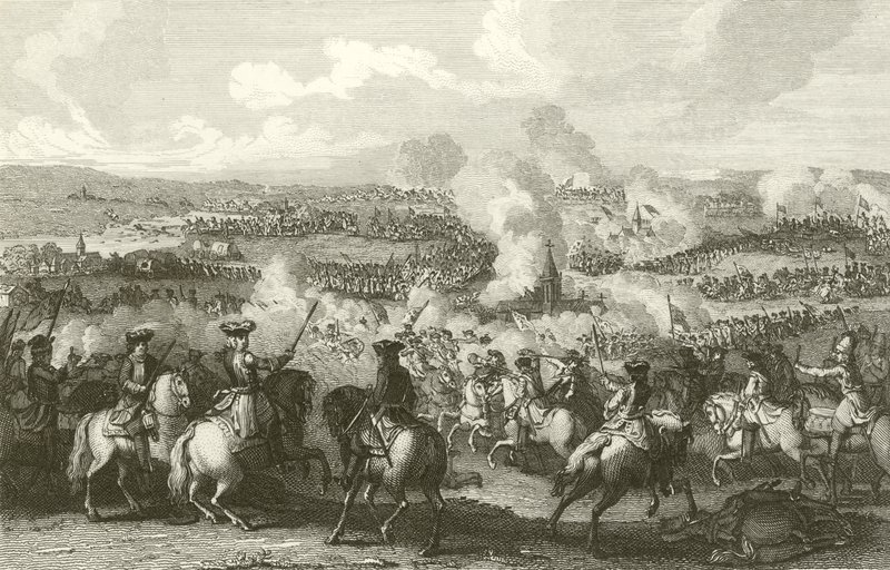Schlacht von Blenheim von English School
