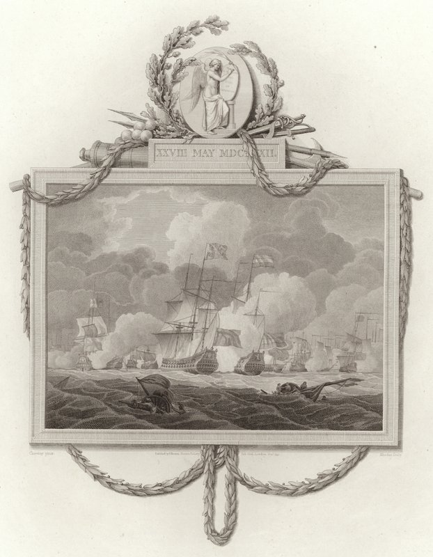 Schlacht von Solebay, 28. Mai 1672 von English School