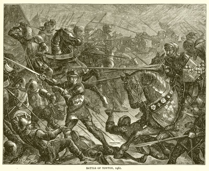 Schlacht von Towton, 1461 von English School