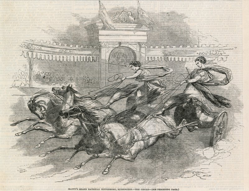 Battys Grand National Hippodrome, Kensington - Der Kreis von English School