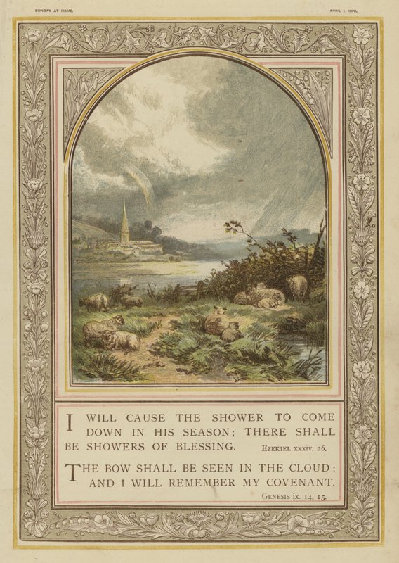Bibel, Regenschauer und Regenbögen, Ezechiel, Genesis von English School