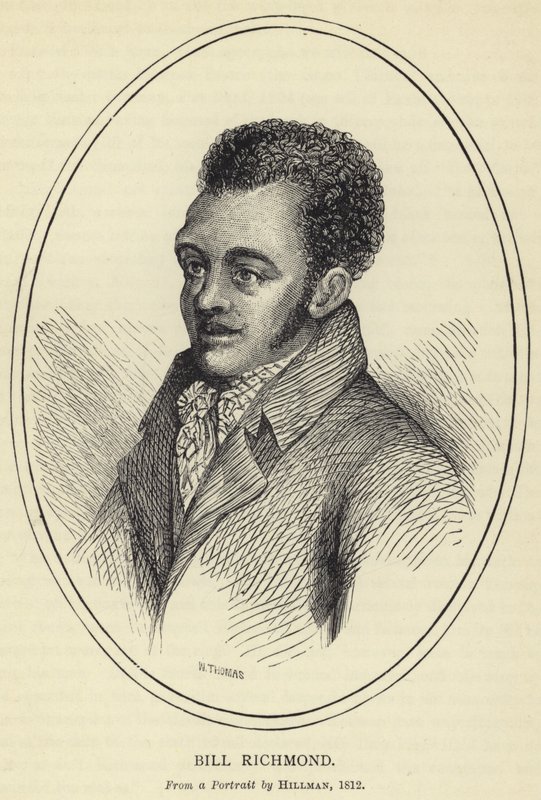 Bill Richmond, nach einem Porträt von Hillman, 1812 von English School