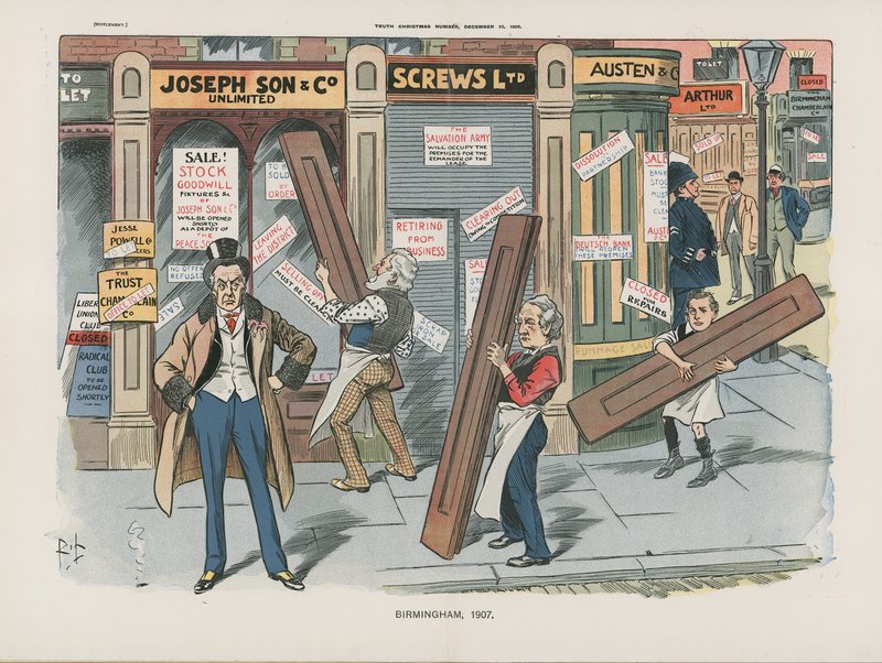 Birmingham, 1907 von English School