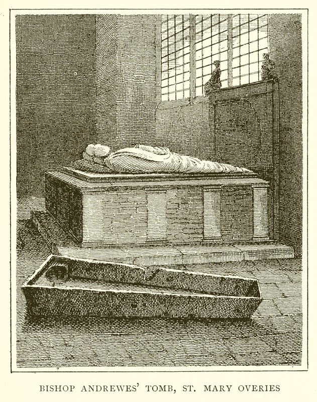 Grab von Bischof Andrewes, St. Mary Overies von English School