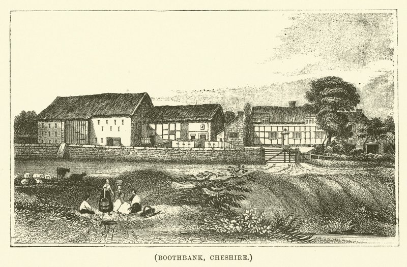 Boothbank, Cheshire (Gravur) von English School