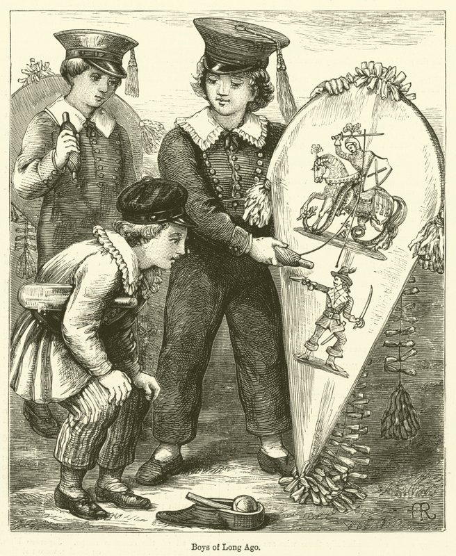 Jungen von früher von English School