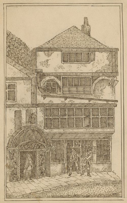 Bricklayers Hall, Leadenhall, jetzt die jüdische Synagoge, 1797 von English School