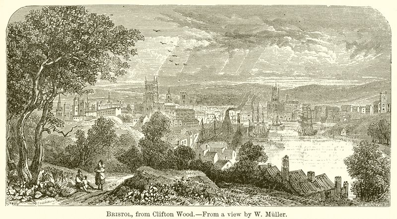 Bristol, von Clifton Wood von English School
