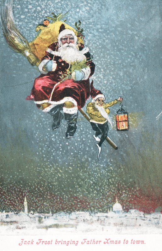 Britische Weihnachtskarten von English School