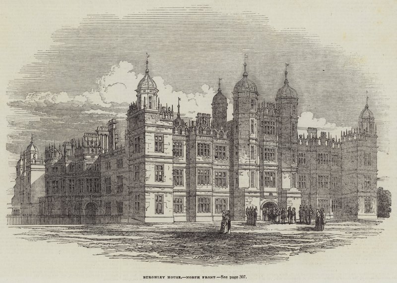Burghley House, Nordfront von English School