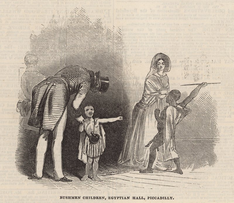 Buschmann-Kinder, Egyptian Hall von English School
