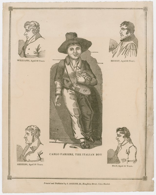 Carlo Fariere, der italienische Junge von English School