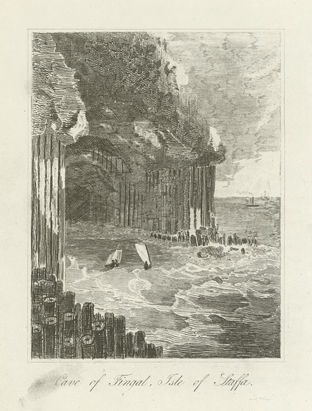 Fingalshöhle, Isle of Staffa von English School