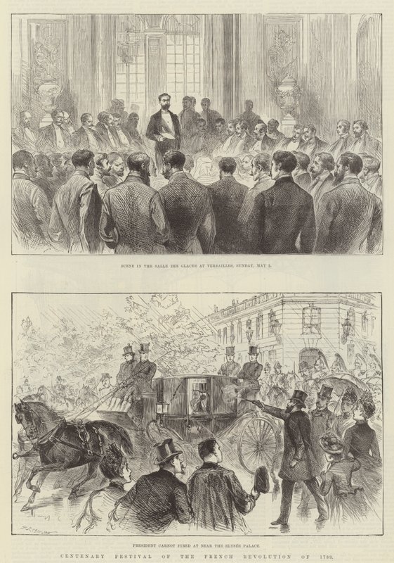 Hundertjahrfeier der Französischen Revolution von 1789 von English School