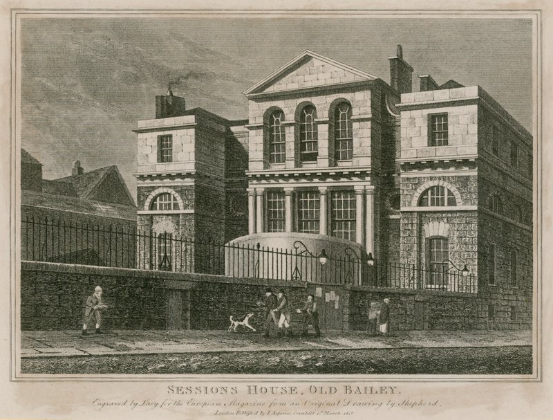 Central Criminal Court, zweites Post-Feuer-Sitzungshaus von English School