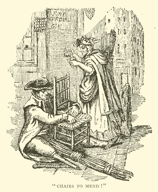 Stuhlreparateur von English School