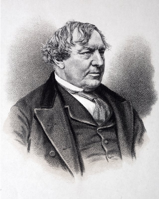 Charles Lever, irischer Romanautor von English School