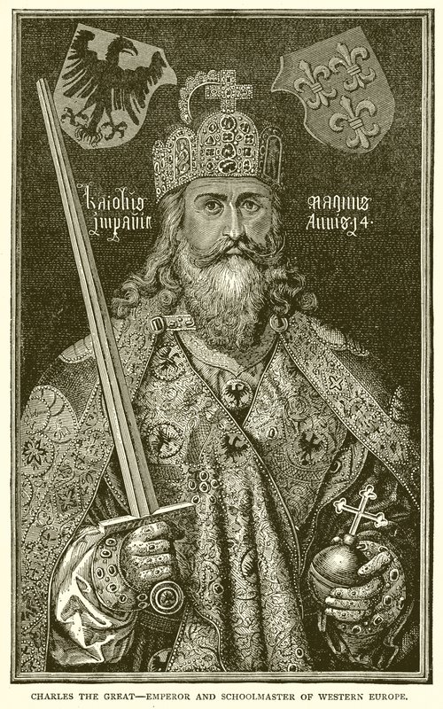 Karl der Große--Kaiser und Schulmeister Westeuropas von English School