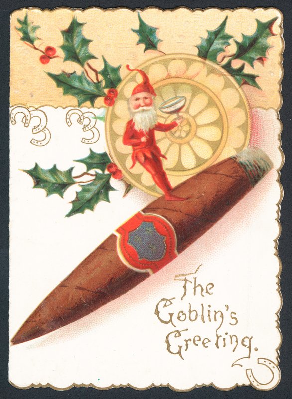 Weihnachtskarte - Die Grüße der Kobolde von English School