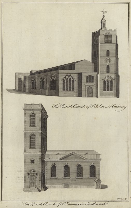 Kirche St John, Hackney und Kirche St Thomas, Southwark von English School