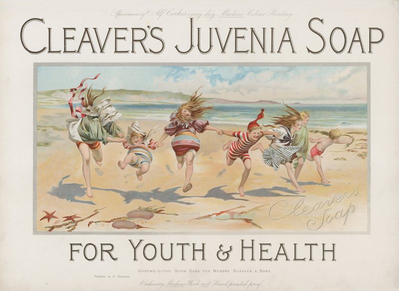 Cleavers Juvenia Seife für Jugend & Gesundheit von English School