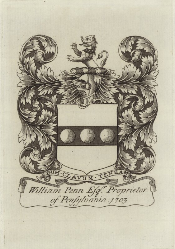 Wappen von William Penn von English School