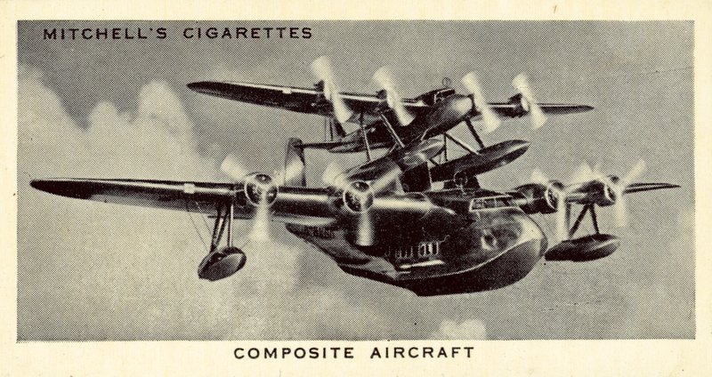 Kombinationsflugzeug von English School