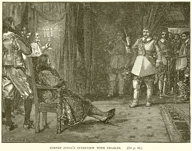 Cornet Joyces Gespräch mit Charles von English School