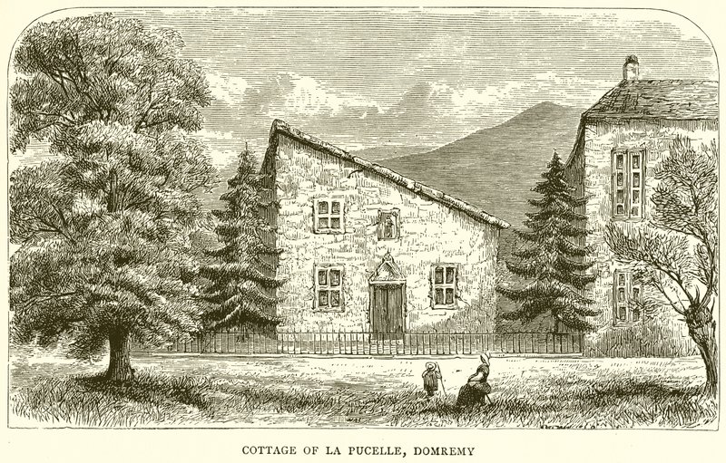 Hütte von La Pucelle, Domremy von English School