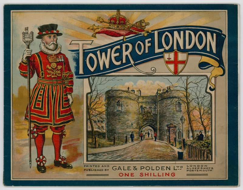 Titelblatt des Führers zum Tower of London von English School