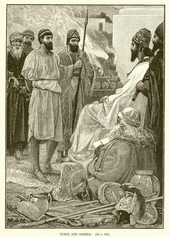Kyros und Krösus von English School
