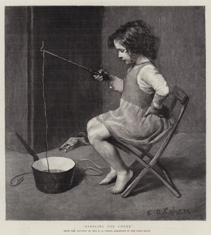 Dibbling für Chubb (Gravur) von English School