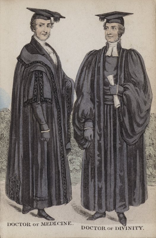 Doktor der Medizin, Doktor der Theologie von English School